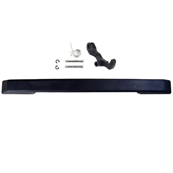 PT Auto Warehouse GM-3952A-TL - Tailgate Door Handle Lever ONLY, Textured Black Fits select: 2003-2005 HUMMER H2