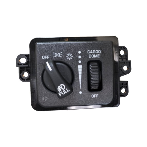 PT Auto Warehouse HLS-3852 - Headlight Switch, with Fog Lights Fits select: 2003-2005 DODGE RAM 1500, 2003-2005 DODGE RAM 2500