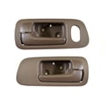 thumbnail image 1 of PT Auto Warehouse HO-2223B2-FPK - Inner Interior Inside Door Handle, Ivory - 2-Door Coupe, Front Left/Right Pair Fits select: 2003-2005 HONDA CIVIC, 1 of 3