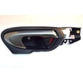 thumbnail image 1 of PT Auto Warehouse HO-2234SG-FR - Inner Interior Inside Door Handle, Gray Housing with Silver Lever - 2-Door Coupe, Passenger Side Fits select: 2006-2011 HONDA CIVIC, 1 of 2