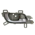 thumbnail image 1 of PT Auto Warehouse HO-2249PV-FR - Interior Inner Inside Door Handle, Pale Gray (Silver Lever with Green Housing/Knob) - Front Right Passenger Side Fits select: 2012-2015 HONDA CIVIC, 1 of 2