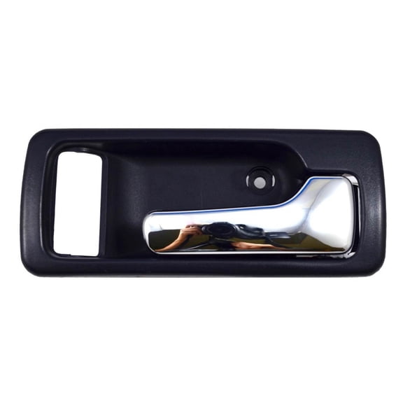 PT Auto Warehouse HO-2379MJ-FR - Inner Interior Inside Door Handle, Blue Housing with Chrome Lever - without Power Lock Hole, 2-Door Coupe, Passenger Side Fits select: 1990-1993 HONDA ACCORD