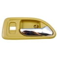 thumbnail image 1 of PT Auto Warehouse HO-2579MEFR2 - Inner Interior Inside Door Handle, Beige/Tan Housing with Chrome Lever - without Power Window Switch Hole, 4-Door Sedan, Passenger Side Front, 1 of 2