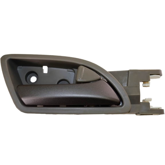 PT Auto Warehouse HO-2617PG-FR - Inner Interior Inside Door Handle, Gray Housing with Silver Lever - Passenger Side Front Fits select: 2011-2017 HONDA ODYSSEY