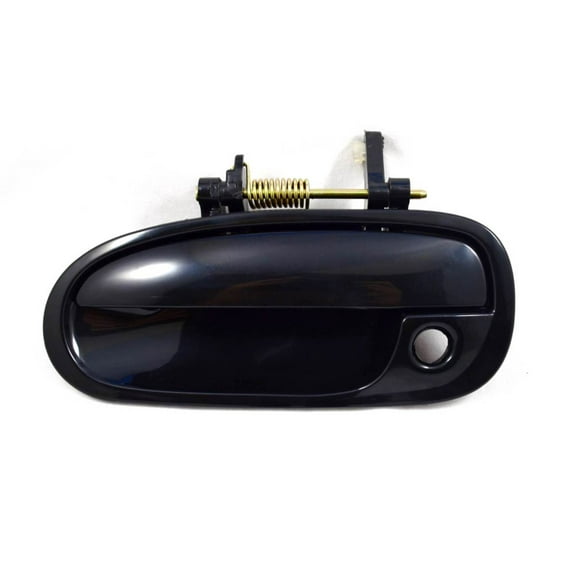 PT Auto Warehouse HO-3239S-FL - Outer Exterior Outside Door Handle, Smooth Black - Driver Side Front