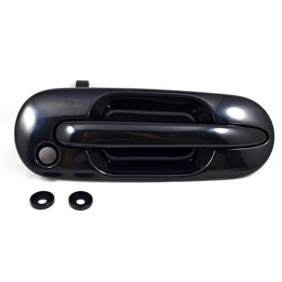 PT Auto Warehouse HO-3242S-FR - Outer Exterior Outside Door Handle, Smooth Black - Passenger Side Front Fits select: 1997-2001 HONDA CR-V