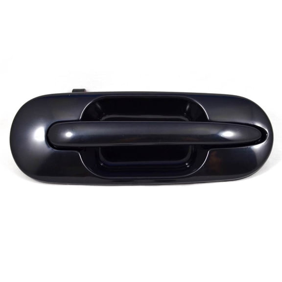PT Auto Warehouse HO-3242S-RR - Outer Exterior Outside Door Handle, Smooth Black - Passenger Side Rear Fits select: 1997-2001 HONDA CR-V