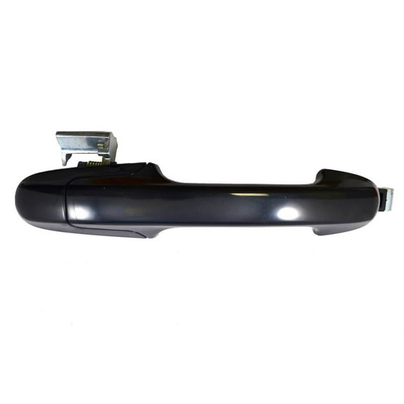 PT Auto Warehouse HO-3302S-RR - Outer Exterior Outside Door Handle, Smooth Black - Passenger Side Rear Fits select: 2003-2007 HONDA ACCORD