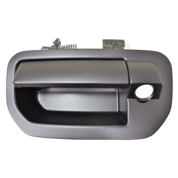 PT Auto Warehouse HO-3801P-TGC - Tailgate Handle, Primed Black - with Camera Hole Fits select: 2006-2014 HONDA RIDGELINE