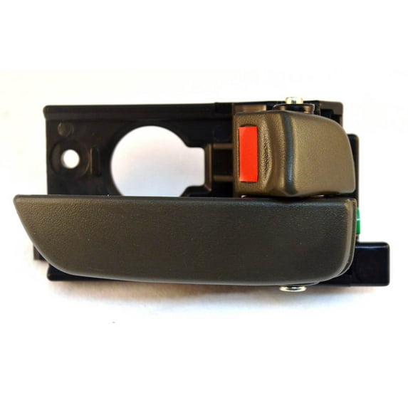 PT Auto Warehouse HY-2235G-RR - Inner Interior Inside Door Handle, Brown - Passenger Side Rear Fits select: 2006-2011 HYUNDAI ACCENT