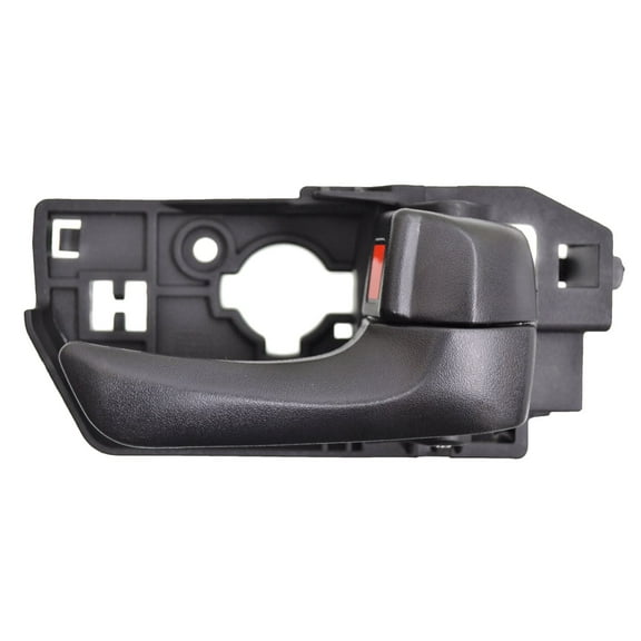 PT Auto Warehouse HY-2306A-RR - Inner Interior Inside Door Handle, Black - Passenger Side Rear Fits select: 2009-2010 HYUNDAI SONATA