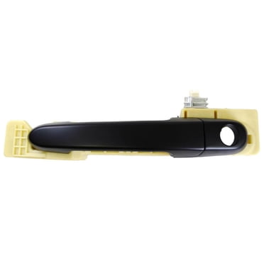 AUXITO Front Passenger Side Outer Door Handle – Fits Hyundai Accent 2012-2017 – Black With Keyhole