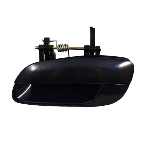 PT Auto Warehouse HY-3335S-RL - Outer Exterior Outside Door Handle, Smooth Black - Driver Side Rear Fits select: 2001-2006 HYUNDAI ELANTRA