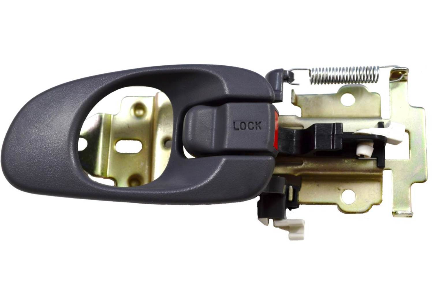 Right Side Interior Door Handle For 2006-2010 Kia Optima - Black, Direct Replacement Part 82620-2G000
