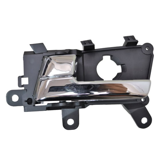 PT Auto Warehouse KI-2206M-FL - Interior Inner Inside Door Handle, Chrome - Front Left Driver Side Fits select: 2011-2013 KIA OPTIMA
