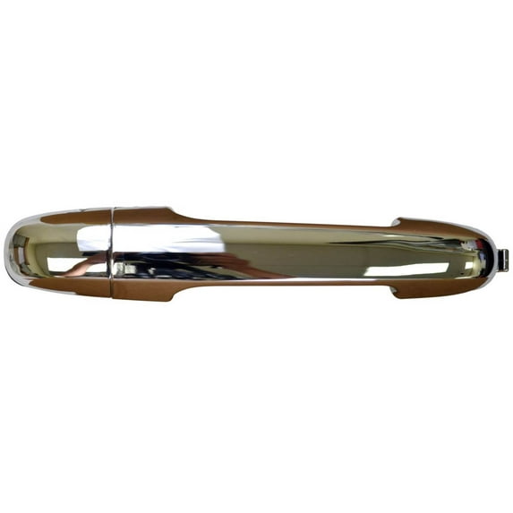 PT Auto Warehouse KI-3010M-RRK - Outer Exterior Outside Door Handle, Chrome - Passenger Side Rear Fits select: 2010-2013 KIA FORTE