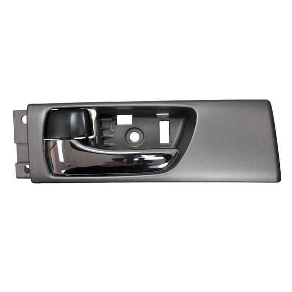 PT Auto Warehouse LX-2240MG-RL - Interior Inner Inside Door Handle, Chrome Lever with Gray Housing - Rear Left Driver Side Fits select: 2002-2006 LEXUS ES