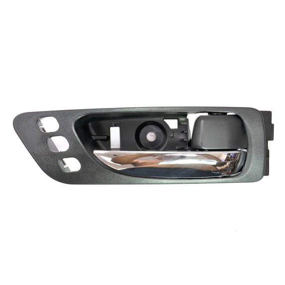 PT Auto Warehouse LX-2250MA-FR - Interior Inner Inside Door Handle, Chrome Lever with Black Housing - Front Right Passenger Side Fits select: 2007-2012 LEXUS ES