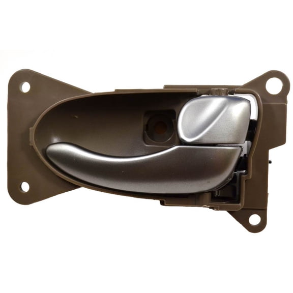 PT Auto Warehouse NI-2118SB-RH - Inner Interior Inside Door Handle, Brown (Blonde) Housing with Silver Lever - Passenger Side Fits select: 2002-2005 NISSAN ALTIMA