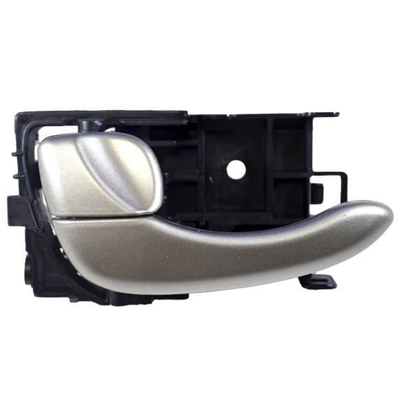 PT Auto Warehouse NI-2567S-LH - Inner Interior Inside Door Handle, Silver - Driver Side Fits select: 2002-2003 NISSAN MAXIMA, 2002-2004 INFINITI I35