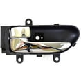 thumbnail image 1 of PT Auto Warehouse NI-2851MA-LH - Inner Interior Inside Door Handle, Black Housing with Chrome (Frost) Lever - Driver Side Fits select: 2003-2007 INFINITI G35, 1 of 2
