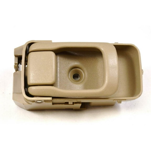 PT Auto Warehouse NI-2903E-LH - Inner Interior Inside Door Handle, Beige/Tan - Driver Side Fits select: 2001-2004 NISSAN FRONTIER, 1998-2001 NISSAN ALTIMA