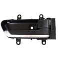 thumbnail image 1 of PT Auto Warehouse NI-2907A-RH - Inner Interior Inside Door Handle, Black Housing with Silver Insert Lever - Passenger Side Fits select: 2003-2005 NISSAN MURANO, 2003 INFINITI FX35, 1 of 2