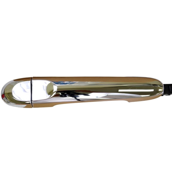 PT Auto Warehouse NI-3140M-FRK - Outer Exterior Outside Door Handle, Chrome - without Keyhole, without Power Open System, Passenger Side Front Fits select: 2012-2014 NISSAN VERSA