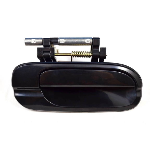 PT Auto Warehouse NI-3175S-RR - Outer Exterior Outside Door Handle, Smooth Black - Passenger Side Rear Fits select: 2000-2006 NISSAN SENTRA