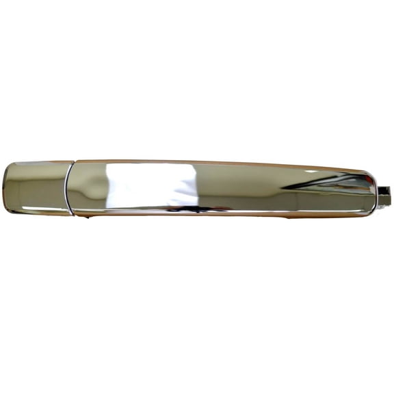 PT Auto Warehouse NI-3952M-FRK - Outer Exterior Outside Door Handle, Chrome - without Keyhole, without Smart Entry System without Sensor, Passenger Side Front