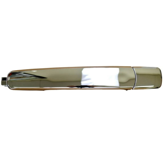 PT Auto Warehouse NI-3952M-RLK - Outer Exterior Outside Door Handle, Chrome - without Smart Entry System without Sensor, Driver Side Rear Fits select: 2008-2013 NISSAN ROGUE, 2003-2007 NISSAN MURANO