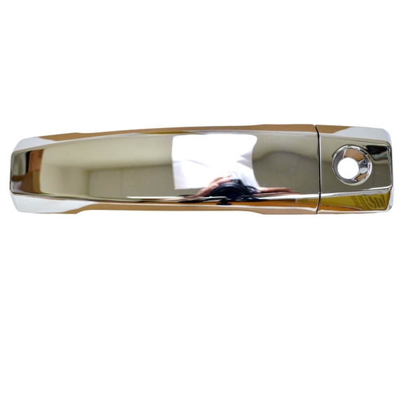 PT Auto Warehouse NI-3953M-FL - Outer Exterior Outside Door Handle, Chrome - Driver Side Front Fits select: 2004-2015 NISSAN TITAN, 2005-2015 NISSAN ARMADA
