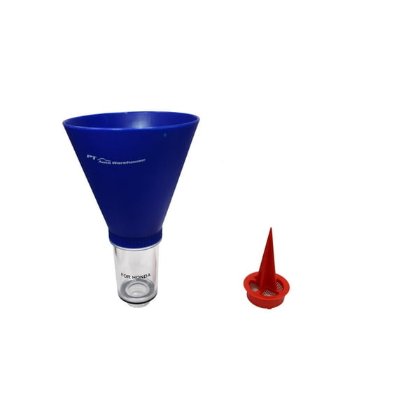 PT Auto Warehouse OF-AZ6350-OSP - Engine Oil Change Funnel with Piercer Fits select: 1993-2020 NISSAN ALTIMA, 2002-2019 HONDA CR-V