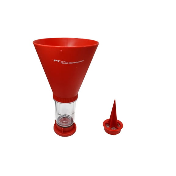 PT Auto Warehouse OF-TO6350-OSP - Engine Oil Change Funnel with Piercer Fits select: 1996-2020 TOYOTA RAV4, 1992-2020 TOYOTA CAMRY