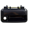 thumbnail image 1 of PT Auto Warehouse SZ-3218S-FR - Outer Exterior Outside Door Handle, Smooth Black - Passenger Side Front Fits select: 1991 GEO METRO BASE/LSI, 1993-1994 GEO METRO, 1 of 2