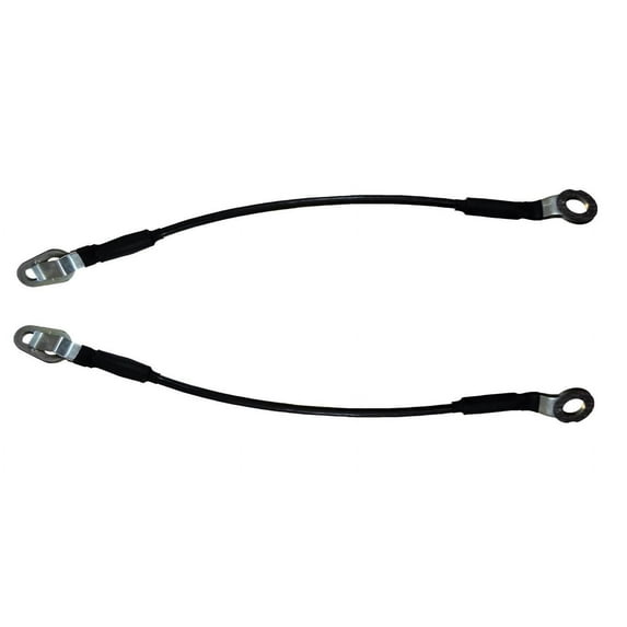 PT Auto Warehouse TC-GM007 - Tailgate Cable, 15 1/8" Length - Left & Right Pair Fits select: 1999-2007 CHEVROLET SILVERADO, 1999-2007 GMC NEW SIERRA