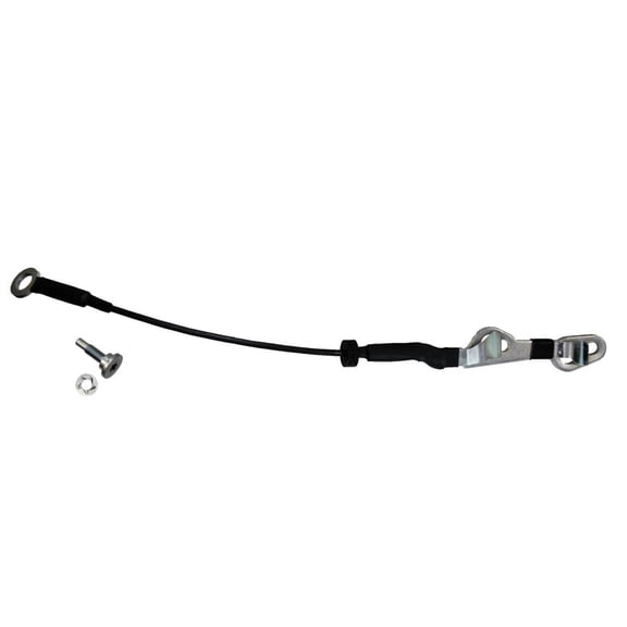 PT Auto Warehouse TC-GM009R - Tailgate Cable, 16 1/2" Length - Passenger Side ONLY