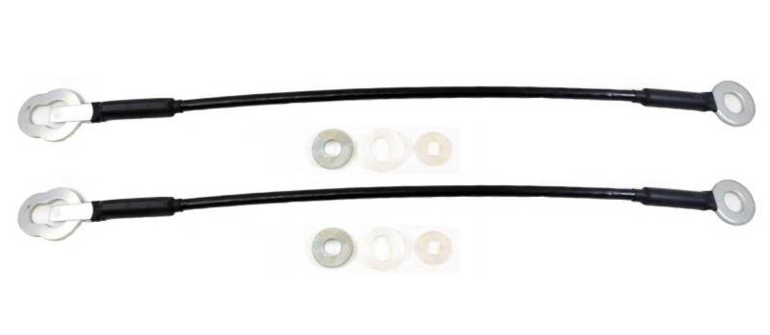 PT Auto Warehouse TC-FO006-P - Tailgate Lift Support Cable, 21 Length - Le