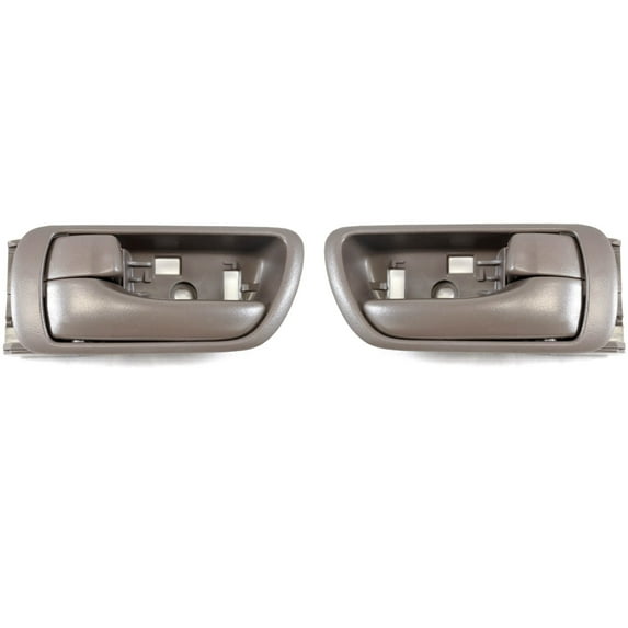 PT Auto Warehouse TO-2469B-DP - Inner Interior Inside Door Handle, Brown - Left/Right Pair Fits select: 2002-2006 TOYOTA CAMRY