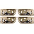 thumbnail image 1 of PT Auto Warehouse TO-2469ME-QP - Inner Interior Inside Door Handle, Beige/Tan Housing with Chrome Lever - Front/Rear Left/Right, Set of 4 Fits select: 2002-2006 TOYOTA CAMRY, 1 of 2