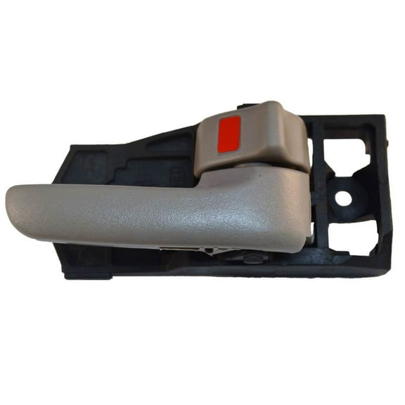 PT Auto Warehouse TO-2510G-RH - Inner Interior Inside Door Handle, Gray (Charcoal) - Passenger Side Fits select: 2001-2003 TOYOTA HIGHLANDER