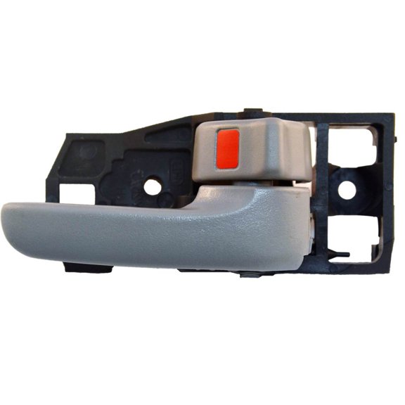PT Auto Warehouse TO-2510H-RH - Inner Interior Inside Door Handle, Light Gray - Passenger Side Fits select: 2004-2007 TOYOTA HIGHLANDER