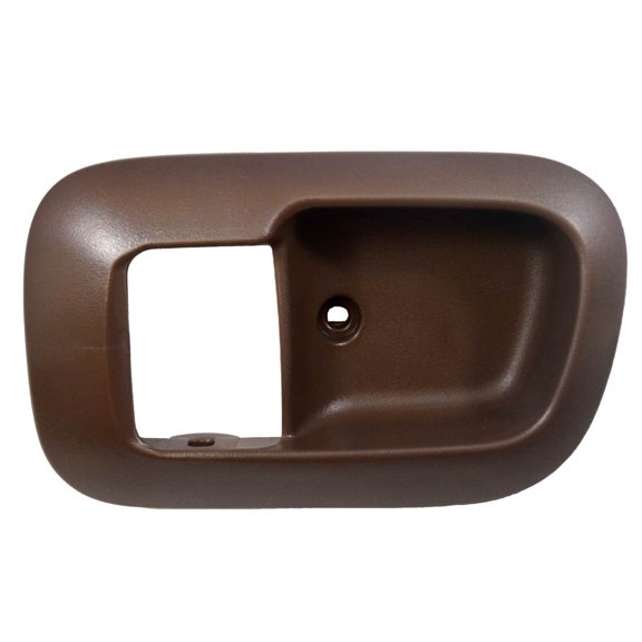 PT Auto Warehouse TO-2530B-2FL - Inner Interior Inside Door Handle Trim/Bezel, Brown - Driver Side Front Fits select: 1998-2003 TOYOTA SIENNA