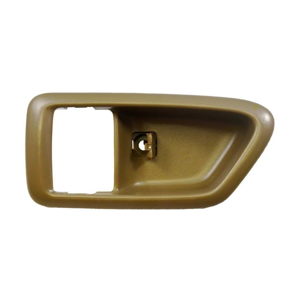 PT Auto Warehouse TO-2562E-2LH - Inner Interior Inside Door Handle Trim/Bezel, Beige/Tan - Driver Side Fits select: 1997-2001 TOYOTA CAMRY, 1999-2003 TOYOTA CAMRY SOLARA