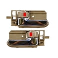 thumbnail image 1 of PT Auto Warehouse TO-2567MB-DP - Inner Interior Inside Door Handle, Brown (Bone) Housing with Chrome Lever - Left/Right Pair Fits select: 2003-2008 TOYOTA COROLLA, 2003-2008 TOYOTA COROLLA MATRIX, 1 of 2
