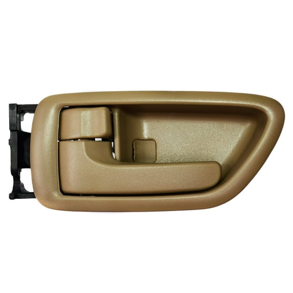 PT Auto Warehouse TO-2901B2-LS - Inner Interior Inside Door Handle/Trim, Brown (Oak) - Left Driver Side Fits select: 2004 TOYOTA TUNDRA, 2001-2004 TOYOTA SEQUOIA