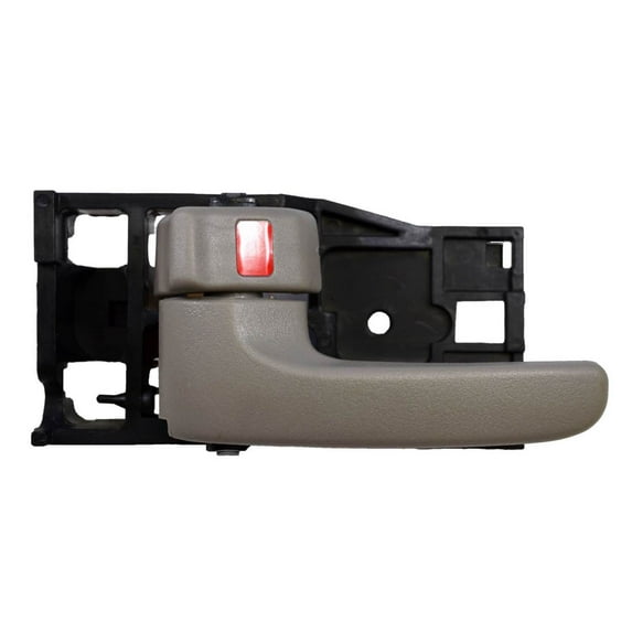 PT Auto Warehouse TO-2901G-LH - Inner Interior Inside Door Handle, Gray (Charcoal) - Driver Side Fits select: 2004-2006 TOYOTA TUNDRA, 2001-2007 TOYOTA SEQUOIA