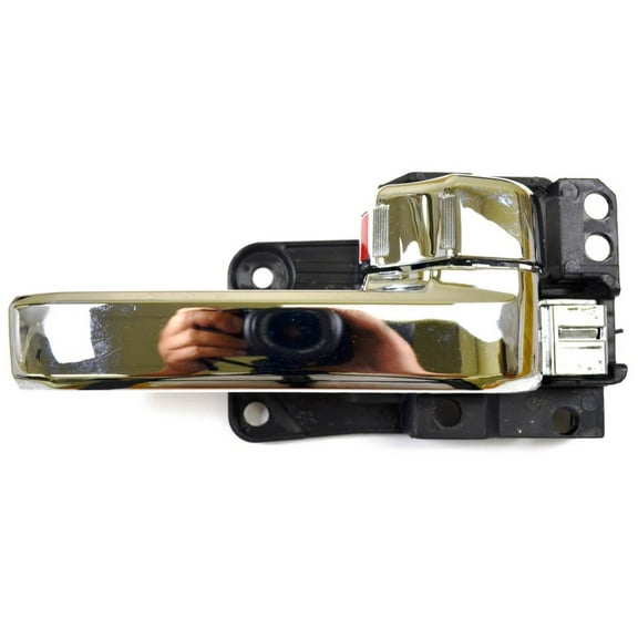PT Auto Warehouse TO-2956M-RH - Inside Inner Interior Door Handle, Chrome - Passenger Side