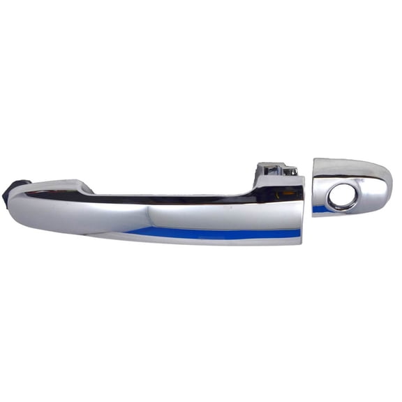 PT Auto Warehouse TO-3180M-FL - for Lexus ES300 ES330 Toyota Corolla Camry Highlander Matrix Prius RAV4 Yaris Scion tC xA xB xD Pontiac Vibe Outside Door Handle, Chrome - Driver Side Front