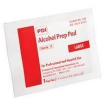 PT# C69900 PT# # C69900- Alcohol Prep Pads Sterile Large 100/Bx by, PDI Professional Disposables